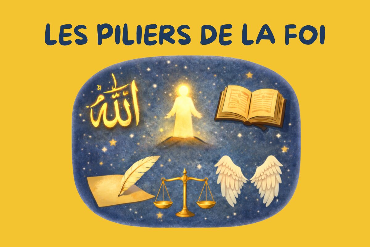 🌙 Pourquoi Sirāj Box commence par les piliers de la foi ? En islam, tout commence par la croyance. Avant la prière, avant les règles, avant les habitudes… il y a la foi. Les piliers de la foi sont le socle sur lequel l’enfant construit sa compréhension d’Allah, du monde et de lui-même. Dans Sirāj Box, ces notions sont transmises à travers des histoires, pour toucher le cœur avant la mémoire. Parce qu’un enfant qui comprend en quoi il croit grandit avec une foi apaisée et vivante.