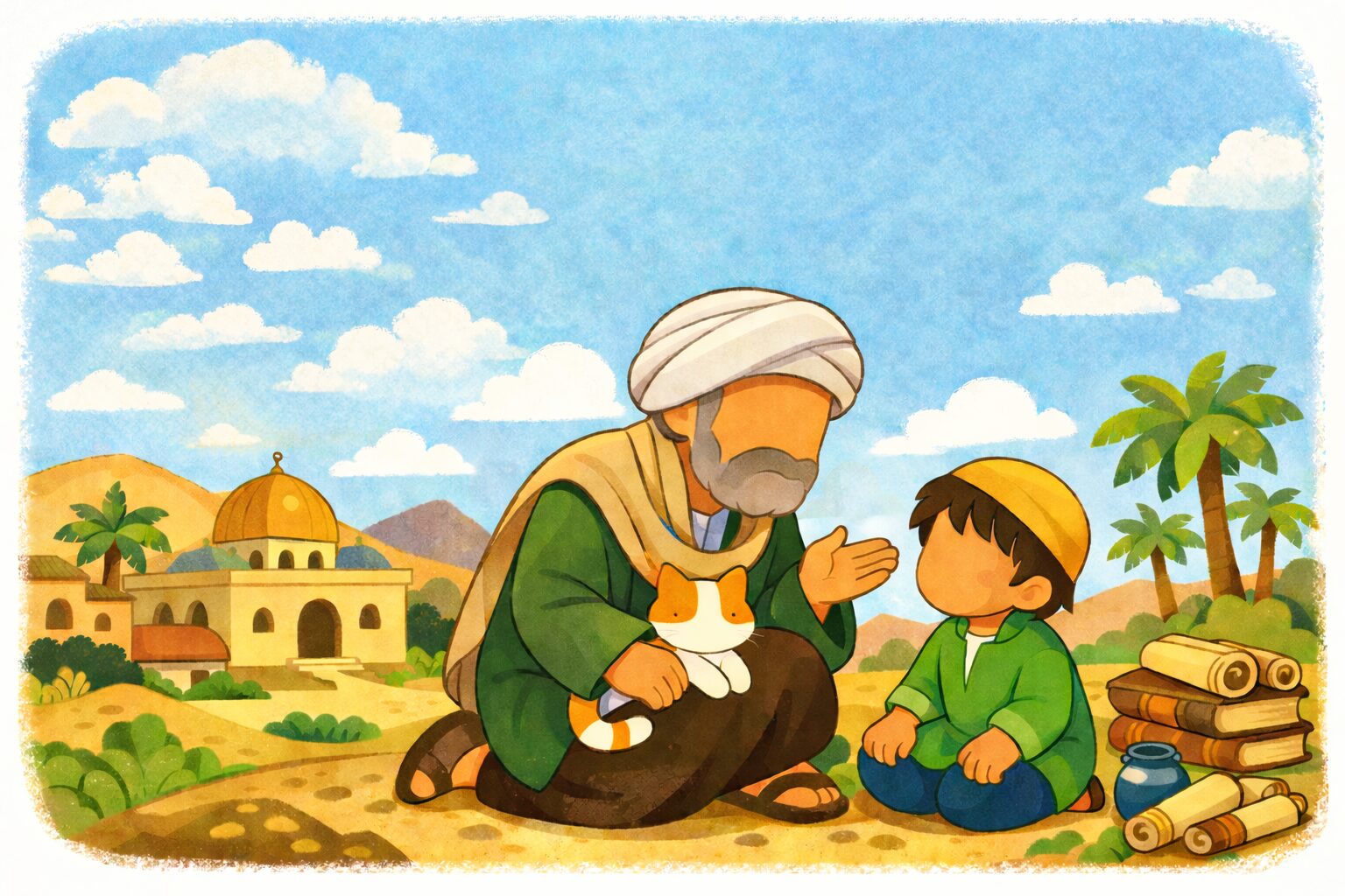 Histoires des compagnons pour enfants