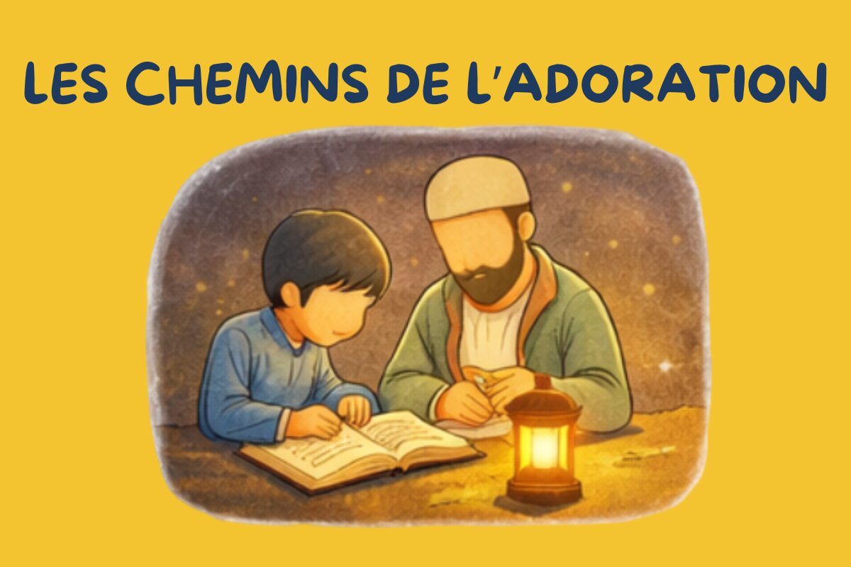 🌙 Les chemins de l’adoration : des histoires qui donnent envie d’agir Dans Sirāj Box, on ne parle pas de l’adoration comme d’une liste de choses à faire… On la transmet à travers des histoires merveilleuses, pour que l’enfant ait envie d’œuvrer et de se rapprocher d’Allah ✨ Et ce thème est précieux pour une raison simple : ✅ Allah facilite des voies du bien à chacun d’entre nous ✅ Nous avons tous des actions qui nous sont plus faciles pour avancer… et atteindre, pas à pas, les plus hauts degrés 🤍 Parce qu’un enfant qui comprend que chaque petit geste compte… grandit avec un cœur qui aime le bien naturellement.