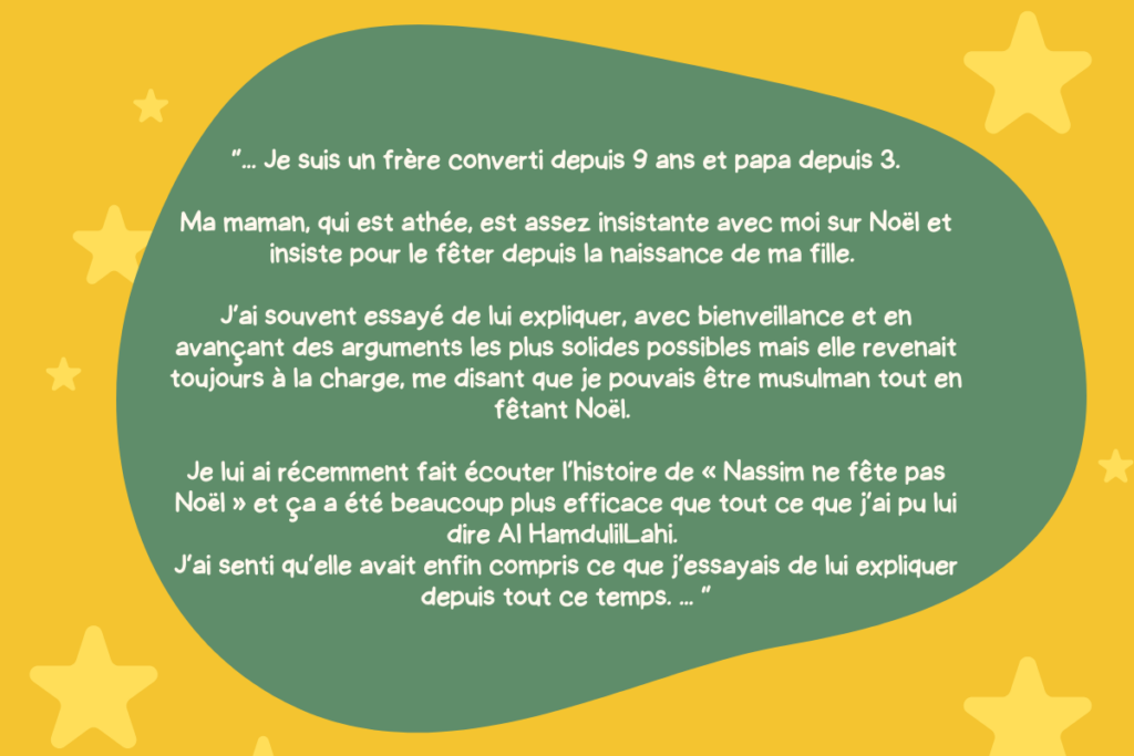 Témoignage histoire Noel